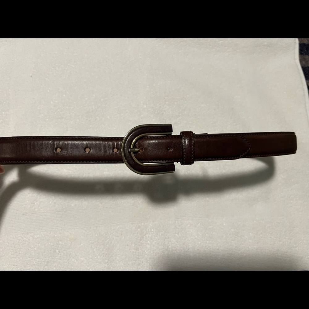 Sezane brown belt size small